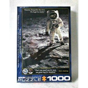 New Walk on the Moon Sealed Jigsaw Puzzle 1000 Pieces Apollo Neil Armstrong